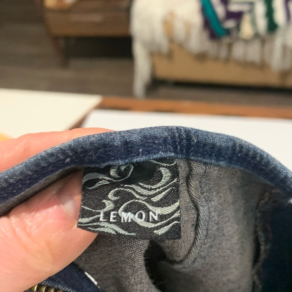 Y2K stretchy hip hugger tassel fringe western flair jeans - Picture 8 of 11